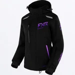 Fxr Women's Renegade Snowmobile Jacket Black/purple Fade 230246-1081-14. Fixed Price $307.49.