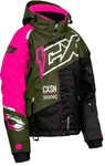 Castle X Code G5 Womens Snow Jacket Olive/pink Glow. Fixed Price $324.99.