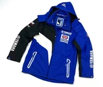 Men's Yamaha Team Logo Blue Racing Windbreaker Jacket Casual Size M/l. Fixed Price $170.00.