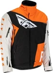 Fly Racing Youth Snx Pro Jacket Orange/grey/black Large Snowmobiling 470-4119YL. Fixed Price $154.95.