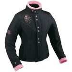 Ixon Ladies Vega Curl Waterproof Textile Motorcycle Motorbike Jacket Black Pink. Fixed Price $101.88.