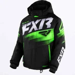 Fxr Youth Child Kids Boys Boost Black/lime Snow Jacket -sizes 4 Or 12 New. Fixed Price $161.95.