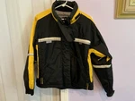 Vintage Katahdin Gear Fcj Scotchlite Jacket Women Sz Black Yellow. Fixed Price $20.92.