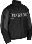 Fly Racing Outpost Mens Snow Jacket Black/gray. Fixed Price $131.84.