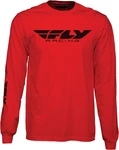 Fly Racing Corporate Mens Long Sleeve Shirt Red. Fixed Price $41.80.