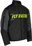 Fly Racing Outpost Mens Snow Jacket Black/gray/hi-vis. Fixed Price $131.84.