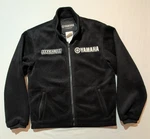 Yamaha Fleece Jacket Men's Medium Black Full Zip Performance Team Racing. Fixed Price $69.99.