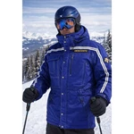 Vintage Descente Racing Jacket Mens Xl Blue Insulated Stripe Winter Skiing. Fixed Price $79.99.