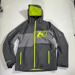 Klim Men's Powerxross Snowmobile Jacket Gore-tex Shell Medium Asphalt/hi-vis. Fixed Price $179.99.