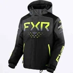 Fxr Youth Child Kids Helium Blk Char Fade Vis Snow Jacket - Size 6 New. Fixed Price $142.95.