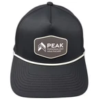 Branded Bills Trucker Hat Black White Rope Perforated Peak Snapback Os Cap. Fixed Price $20.00.