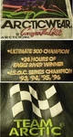 Vtg Arctic Cat Leather Snowmobile Jacket Alaska Snocross World Champ Insulated. Fixed Price $199.00.