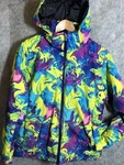 Sunice Jacket Girls 16 Neon Bright Multicolor Ski Snowboard Hooded Winter. Fixed Price $20.99.