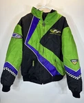 Vintage Arctic Cat Team Snowmobile Jacket 3-IN-1 Mens Large Full Zip, W/ Liner. Fixed Price $99.99.