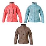 Womens Mossi Rx Rain Jacket Ladies Coat Aqua Salmon Or Brown. Fixed Price $31.49.