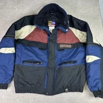Men Vintage Xxl Ski-doo Snowmobile Riding Jacket Pockets Heavy Bombardier. Fixed Price $74.99.