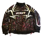 Fxr Velocity Storm Women's Insulated Snowmobile Jacket - Black Pink Green Size 8. Fixed Price $67.95.