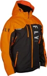 Fly Racing 470-5208L Carbon Jacket Lg Black/orange. Fixed Price $339.95.