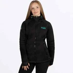 New Fxr Maverick Softshell Jacket, Black Mint Green, Medium, Casual Hoody. Fixed Price $129.99.