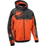 Castle Mens Flex Insulated Snowmobile Jacket Charcoal/orange. Fixed Price $505.77.