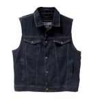 Mossi Mens Denim Vest Size Navy Blue 20-108D-40. Fixed Price $49.99.