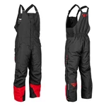 New Fly Racing 2024 Outpost Bibs Snowmobile Winter Black Red. Fixed Price $229.95.