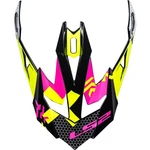 LS2 Black/white/pink/hi-viz Yellow Visor For Subverter Triple X Helmets 03-280. Fixed Price $19.98.