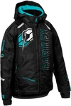 Castle X Strike G5 Youth Snow Jacket Black/turquoise. Fixed Price $179.99.
