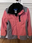 Iceburg Women Ski Snow Jacket And Coat, Pink Size Small. Fixed Price $40.00.