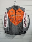 Polaris Indy Pure Racing Snowmobile Coat Jacket 600IQ Mens Small Orange Dupont. Fixed Price $114.95.