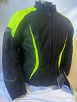 Fly Racing Ladies Butane Motorcycle Jacket, Black/yellow Xxl. Fixed Price $169.95.
