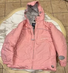 Polaris Pure Free Ride Pink Hooded Snowmobile Winter Jacket Youth Medium 10/12. Fixed Price $39.98.