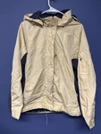 Pacific Trail Ladies Cold Weather Hooded Ski Jacket Beige Black Zip Off. Fixed Price $29.99.