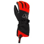 Klim Men's Powerxross Gauntlet Gloves Black - Fiery Red Medium. Fixed Price $145.42.