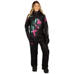 Fxr Cx Lite Women's Snowmobile Monosuit - Mint/electric Pink Fade/black. Fixed Price $439.99.