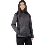 Fxr Womens Pulse Softshell Jacket Hydrx Fleece Interior Snow Casual Asphalt/razz. Fixed Price $90.99.