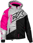 Castle X Code G5 Youth Snow Jacket Silver/pink Glow/black. Fixed Price $179.99.