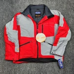 Pure Polaris Octane Jacket Mens Large Red Gray Event Snowmobile 2000S. Fixed Price $116.06.