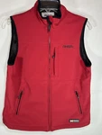 Ansai Womens Heated Red Warming Vest Size Med Battery Not Included Zip Front. Fixed Price $24.00.