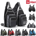 Fishing Vest Multi Pocket Fly Waistcoat Jacket Camping Hiking Travel Au. Fixed Price $25.21.