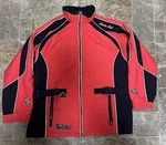 Arctic Cat Girl Vapor Women's Red Racing Snowmobile Jacket V-tex Size Xl. Fixed Price $80.00.
