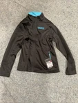 Fxr Elevation Tech Zip-up Women Hoodie Black/sky Blue Xl. Fixed Price $62.99.