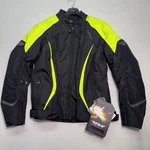 Fly Racing Women Butane Motorcycle Jacket, Black/yellow. Size 2XL, Armored. Fixed Price $149.00.