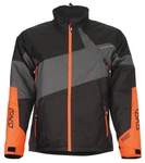 New Arctiva Pivot 6 Hooded Insulated Snow Cold Jacket Black/gray/orange Medium. Fixed Price $99.95.