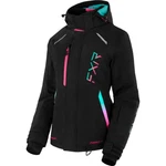 Open Box Fxr Women's Pulse Snowmobile Jacket Black/mint-e Pink Fade Size 14. Fixed Price $322.49.