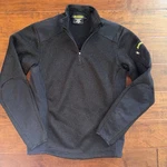 Klim Yukon Pullover 1/4 Zip Black Moto Sweater Elbow Patches Size Xs. Fixed Price $25.00.