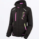 Fxr Women's Pulse Snowmobile Jacket Black/kiwi-e Pink Fade 8. Fixed Price $247.49.