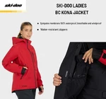 Ski-doo Women's Ladies Bc Kona Waterproof Shell Jacket, Brick Red- 440943- Lg. Fixed Price $169.99.