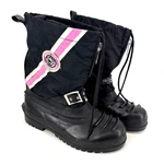 Vintage Arctic Cat Women Snowmobile Boots Size With Liner 1970S Black Pink. Fixed Price $42.50.