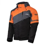 Katahdin Recon Mens Snow Jacket Black/gray/orange. Fixed Price $129.57.